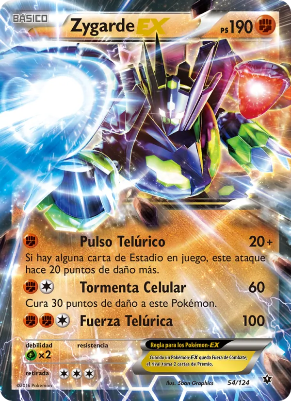 Zygarde EX (Destinos Enfrentados #54/124)