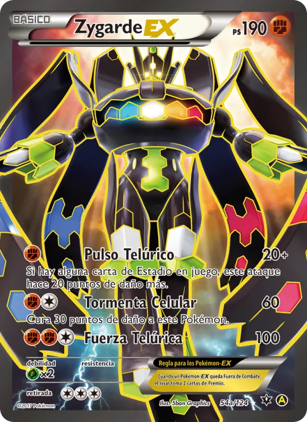 Zygarde EX (Destinos Enfrentados #54a/124)