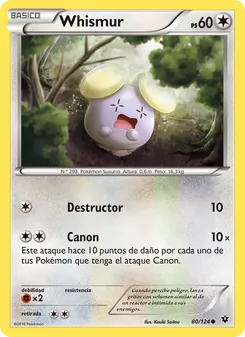 Whismur (Destinos Enfrentados #80/124)