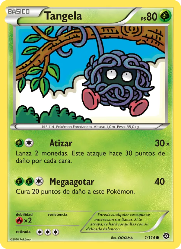 Tangela (Asedio de Vapor #1/114)