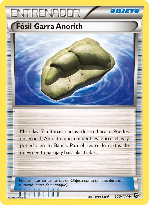 Fósil Garra Anorith (Asedio de Vapor #100/114)