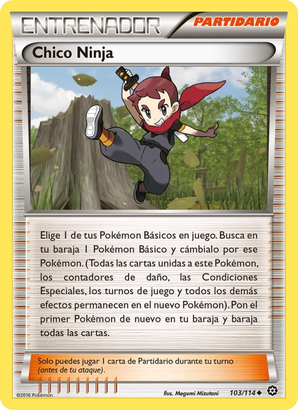 Chico Ninja (Steam Siege #103/114)