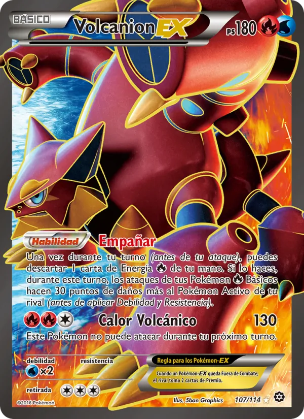 Volcanion EX (Asedio de Vapor #107/114)