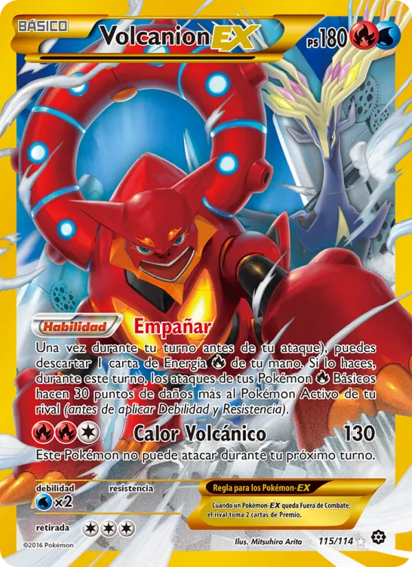 Volcanion EX (Asedio de Vapor #115/114)