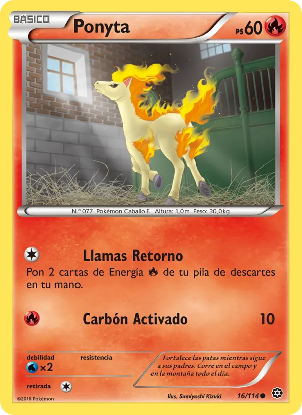 Ponyta (Asedio de Vapor #16/114)