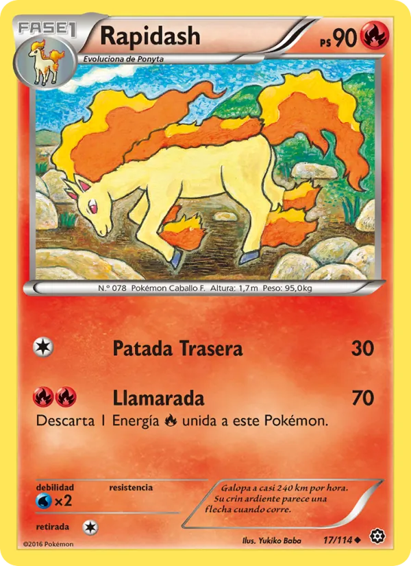 Rapidash (Asedio de Vapor #17/114)