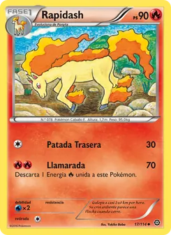 Rapidash (Asedio de Vapor #17/114)