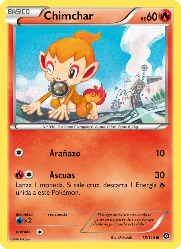 Chimchar (Asedio de Vapor #18/114)