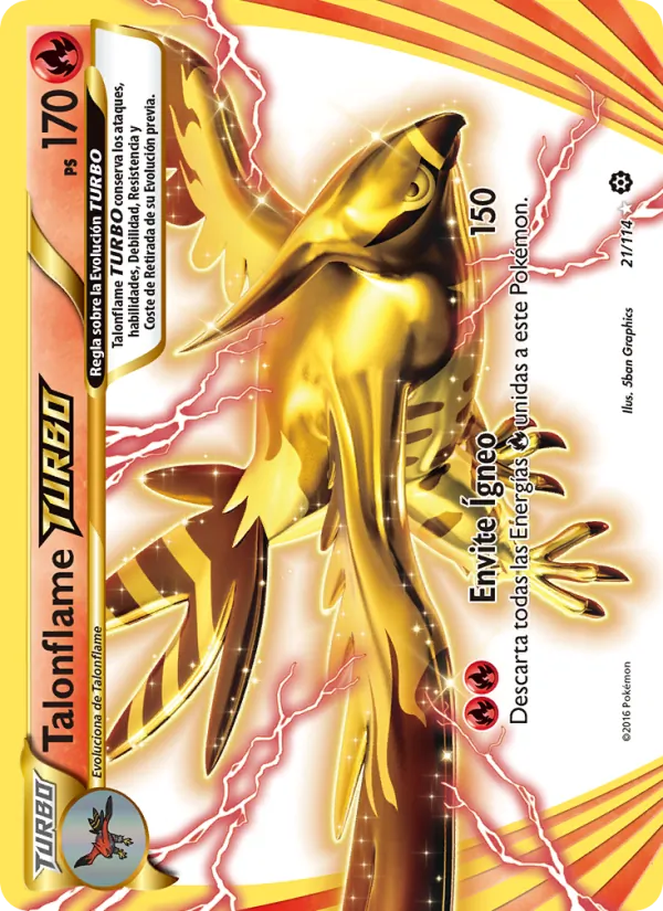 Talonflame TURBO (Asedio de Vapor #21/114)