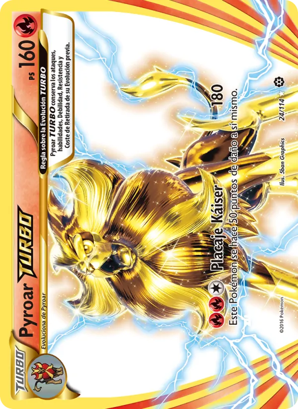 Pyroar TURBO (Asedio de Vapor #24/114)