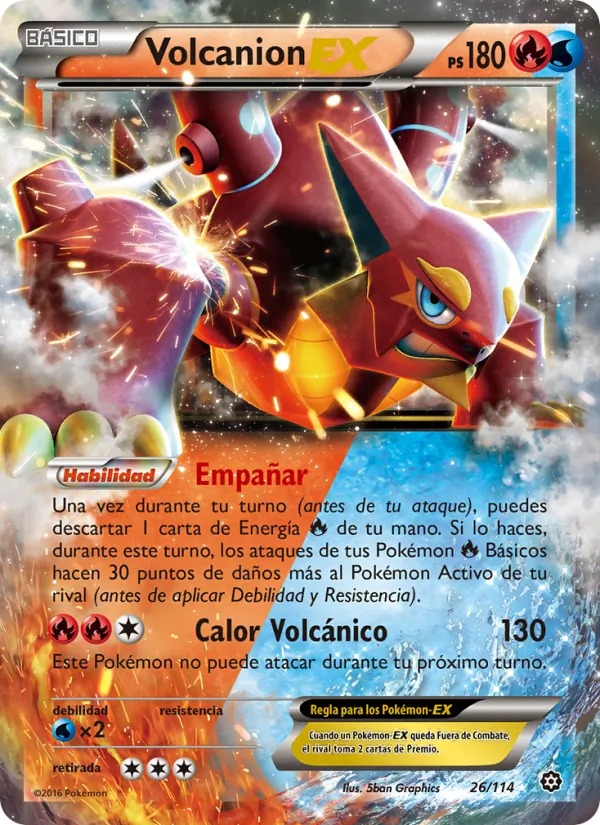 Volcanion EX (Asedio de Vapor #26/114)