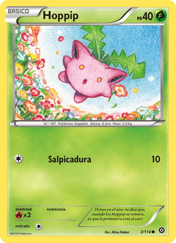 Hoppip (Asedio de Vapor #3/114)