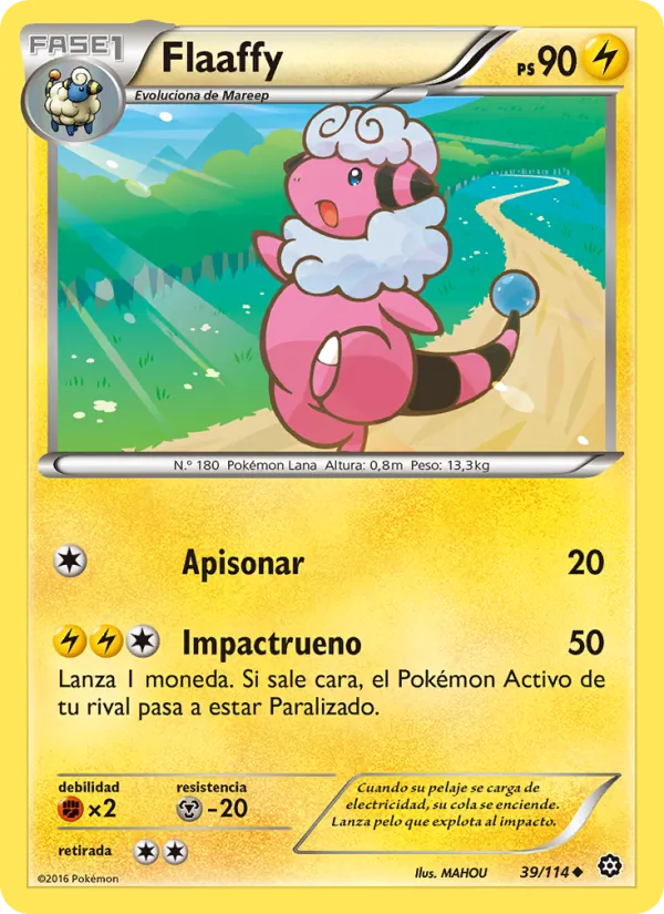 Flaaffy (Asedio de Vapor #39/114)