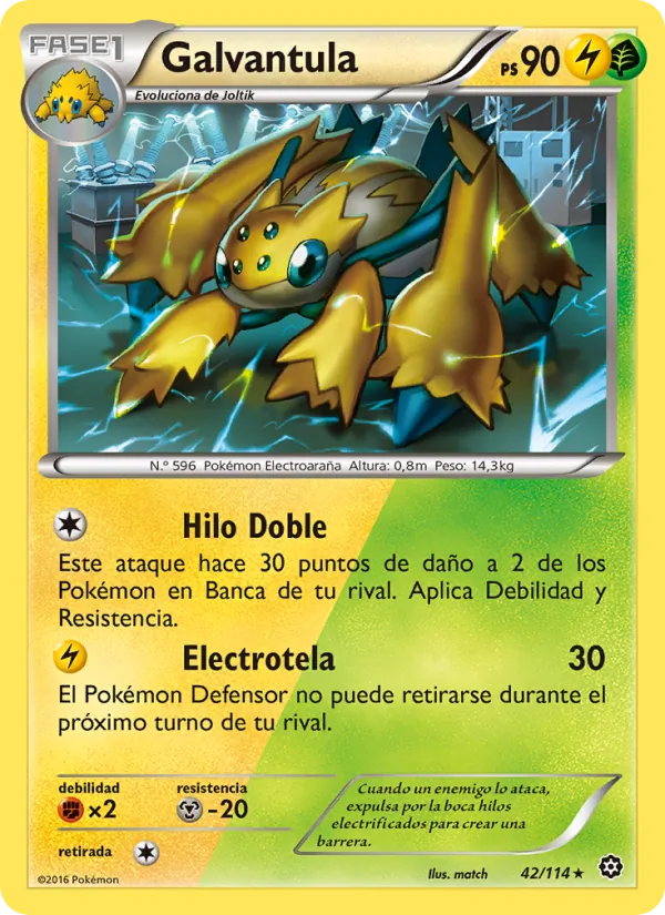 Galvantula (Asedio de Vapor #42/114)
