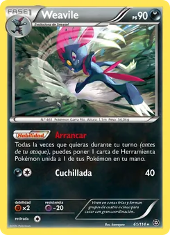 Weavile (Asedio de Vapor #61/114)