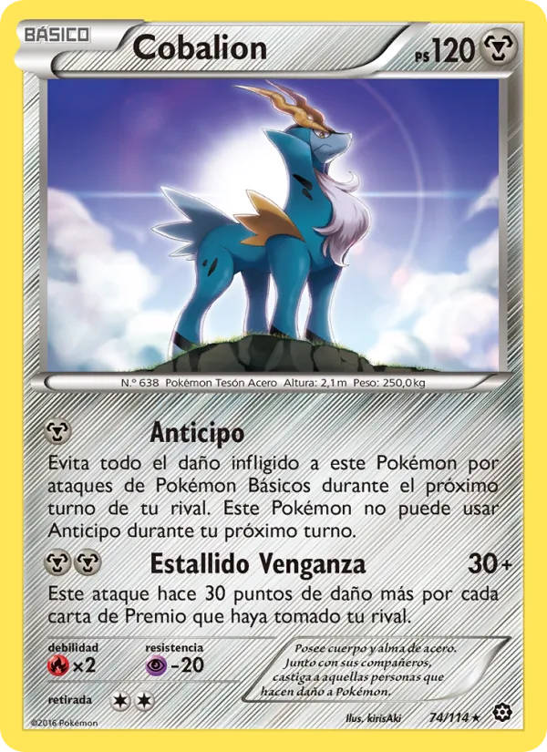Cobalion (Asedio de Vapor #74/114)