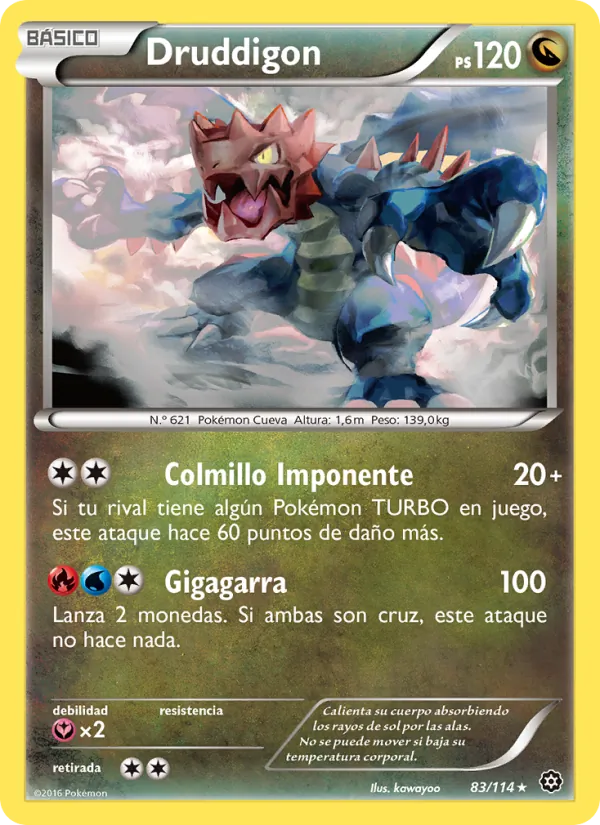 Druddigon (Steam Siege #83/114)