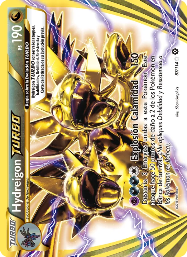 Hydreigon TURBO (Asedio de Vapor #87/114)