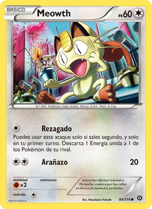 Meowth (Steam Siege #88/114)
