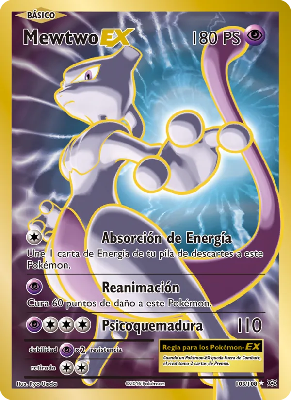 Mewtwo EX (Evoluciones #103/108)