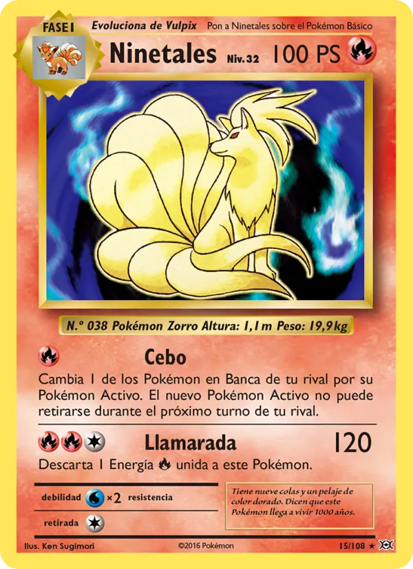 Ninetales (Evolutions #15/108)