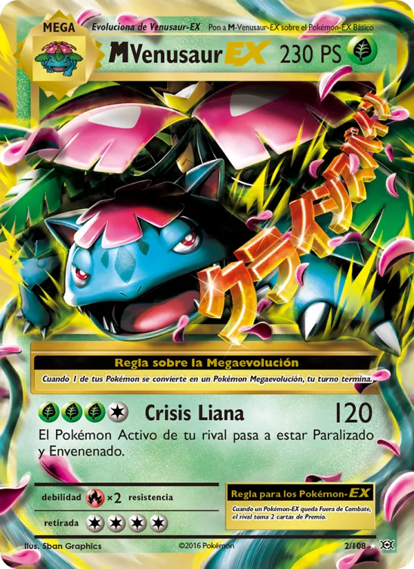 M Venusaur EX (Evoluciones #2/108)