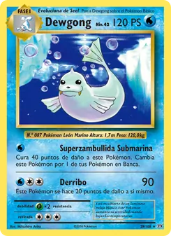 Dewgong (Evoluciones #29/108)
