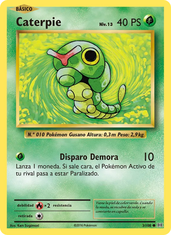 Caterpie (Evoluciones #3/108)