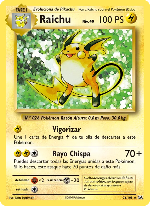 Raichu (Evolutions #36/108)