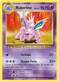 Nidorino (Evoluciones #44/108)