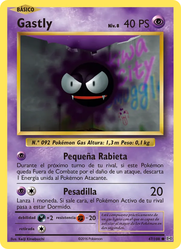 Gastly (Evolutions #47/108)