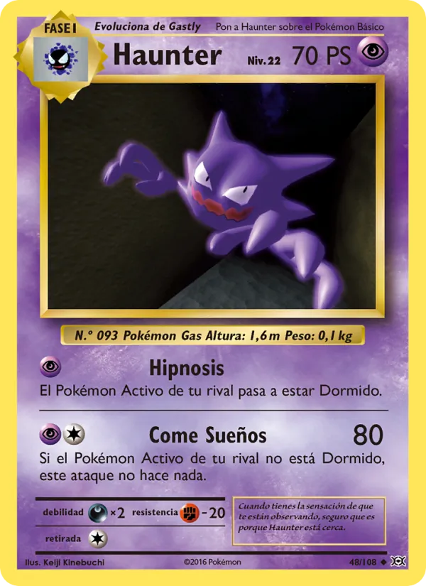 Haunter (Evoluciones #48/108)