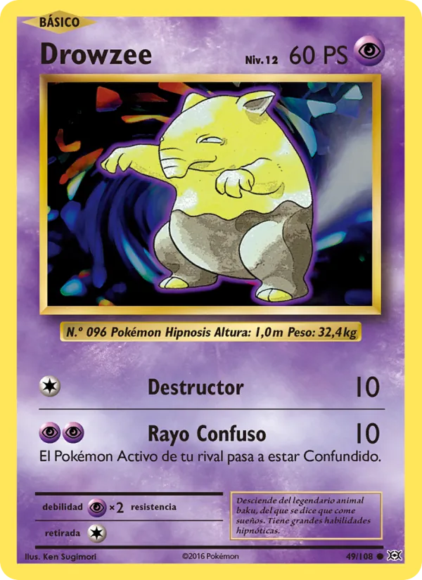Drowzee (Evolutions #49/108)