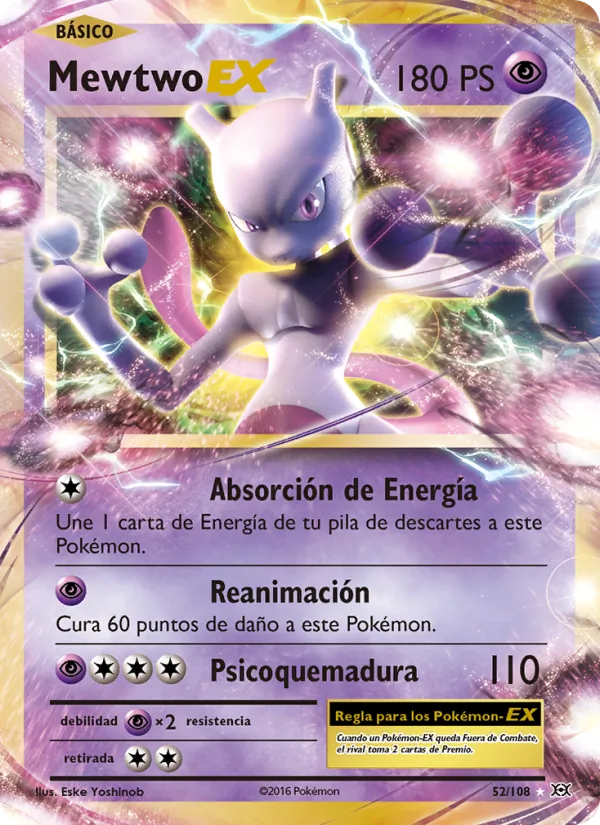 Mewtwo EX (Evolutions #52/108)