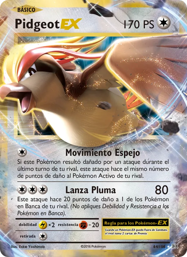 Pidgeot EX (Evolutions #64/108)