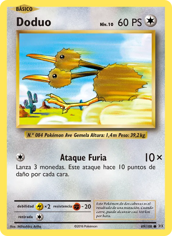 Doduo (Evolutions #69/108)