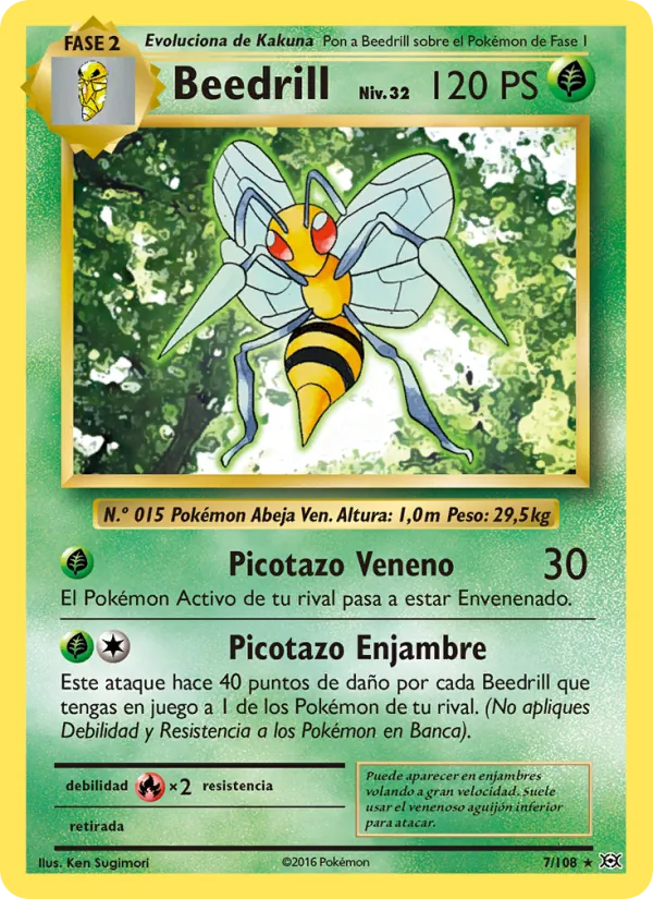 Beedrill (Evoluciones #7/108)