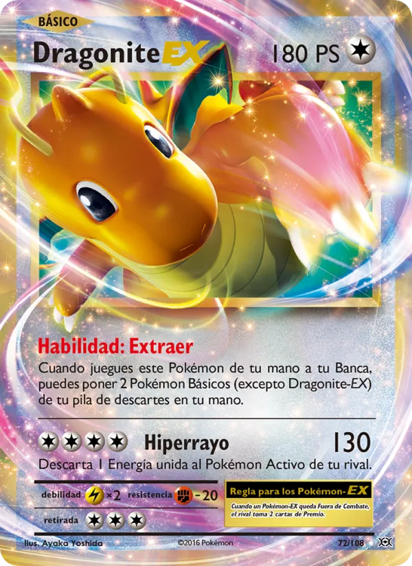 Dragonite EX (Evoluciones #72/108)