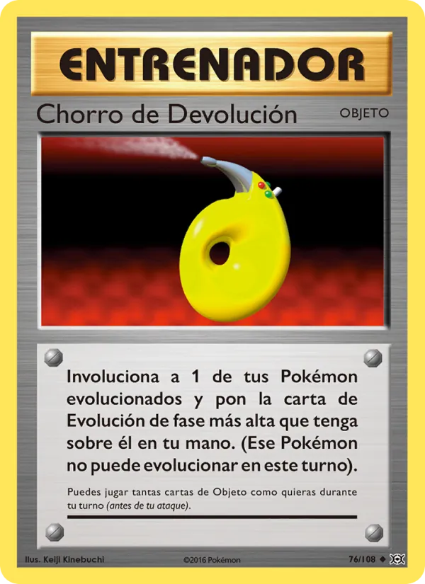 Chorro de Devolución (Evoluciones #76/108)