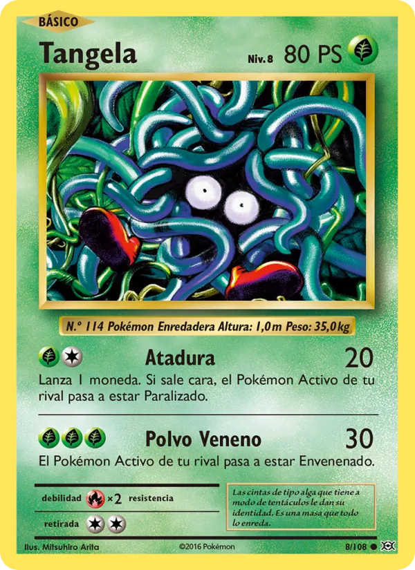 Tangela (Evoluciones #8/108)