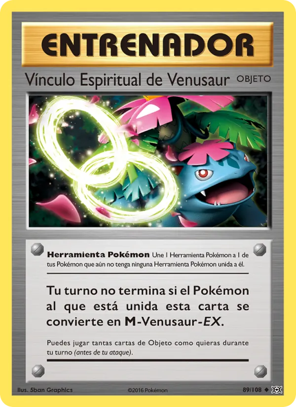 Vínculo Espiritual de Venusaur (Evoluciones #89/108)