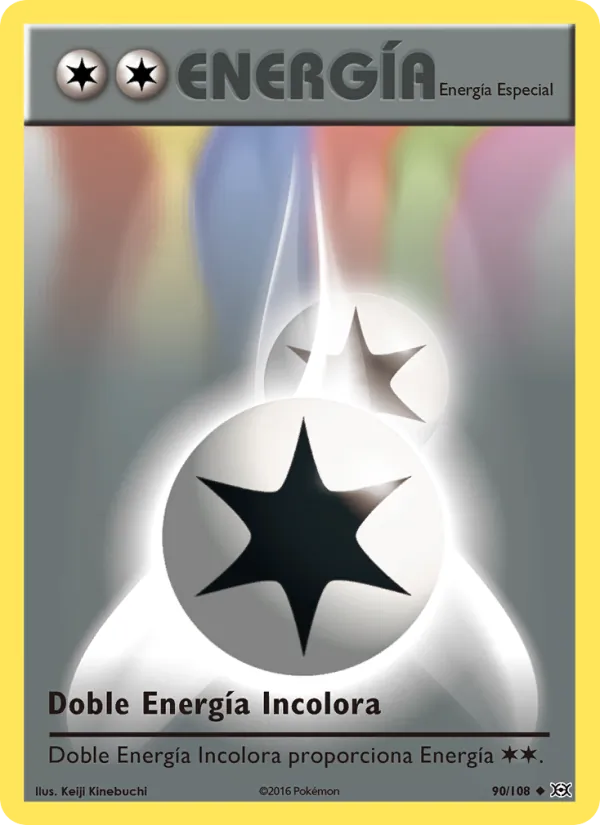 Doble Energía Incolora (Evoluciones #90/108)