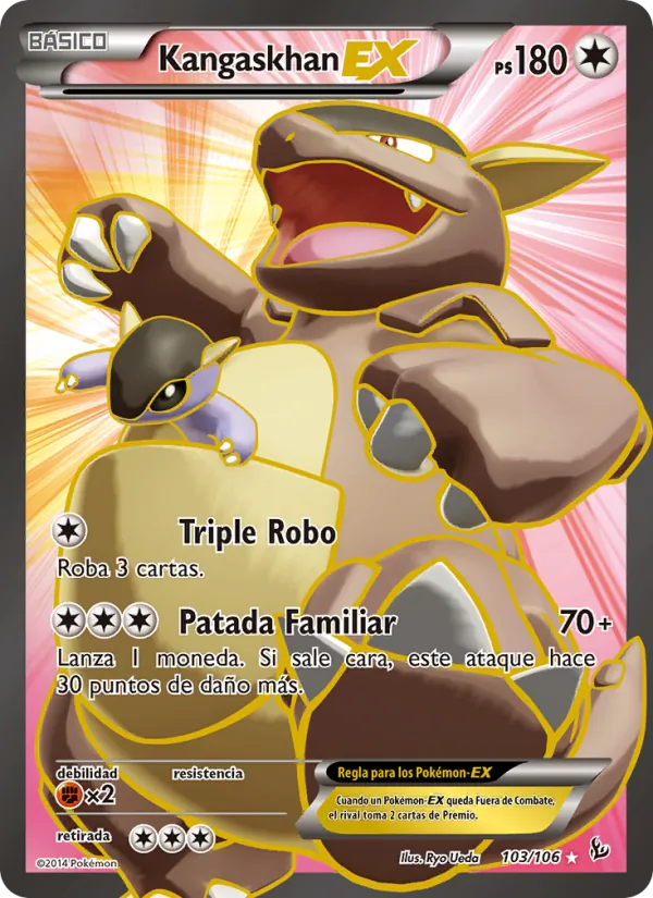 Kangaskhan EX (Destellos de Fuego #103/106)