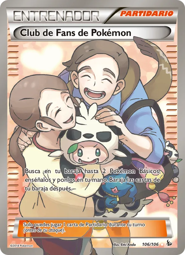 Club de Fans de Pokémon (Destellos de Fuego #106/106)