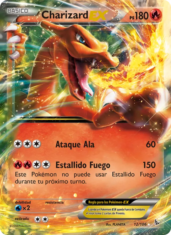 Charizard EX (Destellos de Fuego #12/106)