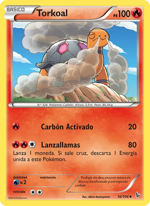 Torkoal (Destellos de Fuego #16/106)