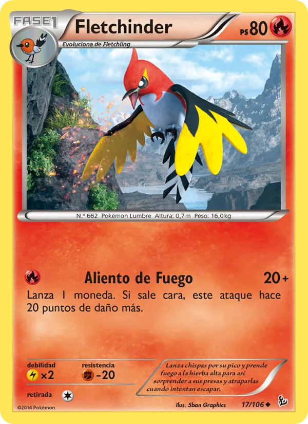 Fletchinder (Destellos de Fuego #17/106)