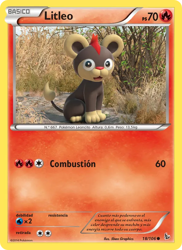 Litleo (Flashfire #18/106)