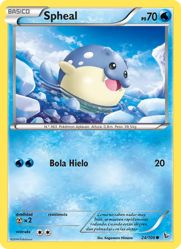 Spheal (Flashfire #24/106)