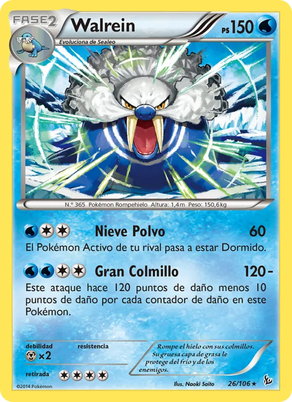 Walrein (Flashfire #26/106)